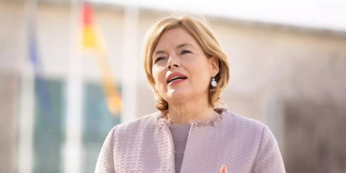 Julia Klöckner (CDU), Bundesministerin für Ernährung und Landwirtschaft. klöckner