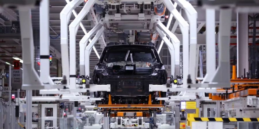 Produktion von VW-Elektroauto ID.3 in Zwickau