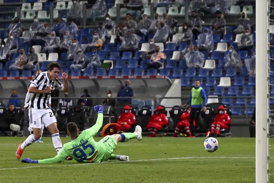 Federico Chieso trifft zum entscheidenden 2:1.