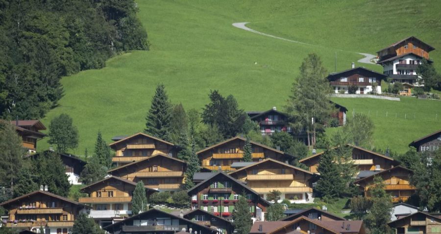 Adelboden Häuser