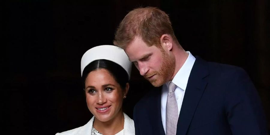 Prinz Harry und seine Frau Meghan Markle