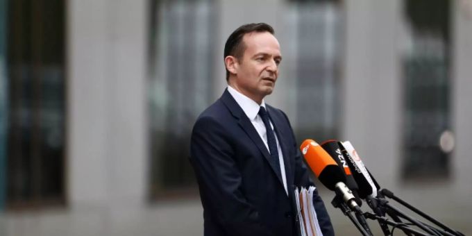Auf dem Bild ist der FDP-Generalsekretär Volker Wissing zu sehen. Freie Demokratische Partei (FDP)