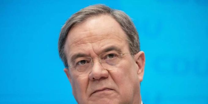 Christlich Demokratische Union Deutschlands: Armin Laschet der war als Kanzlerkandidat gescheitert. christlich demokratische union deutschlands