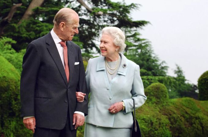 Queen Elizabeth II. und Prinz Philip im Jahr 2007. Königin Elizabeth