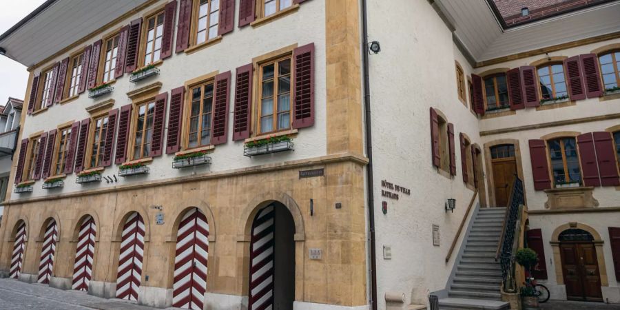 Hôtel de Ville/Rathaus von Murten.