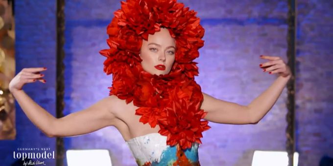 «GNTM»: Die Models als Gemälde. GNTM