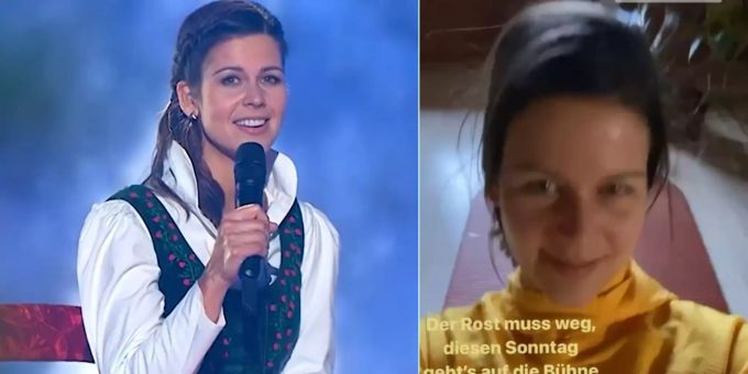 Nach langer Pause - Melanie Oesch trimmt sich fit für Bühnen-Comeback