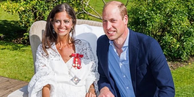 Feierten Titel - Prinz William besucht unheilbar kranke BBC-Moderatorin