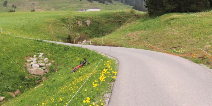 Brülisau AI: Selbstunfall eines E-Bike-Lenkers. Brülisau AI