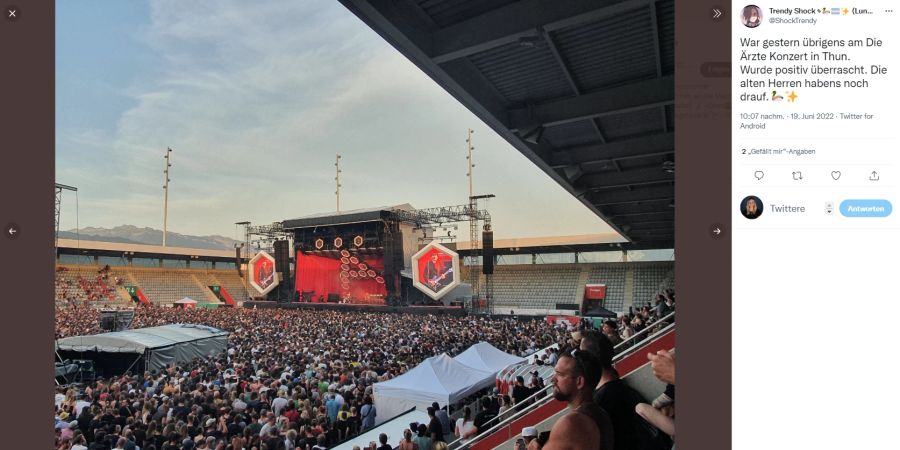 Die Ärzte Stockhorn Arena