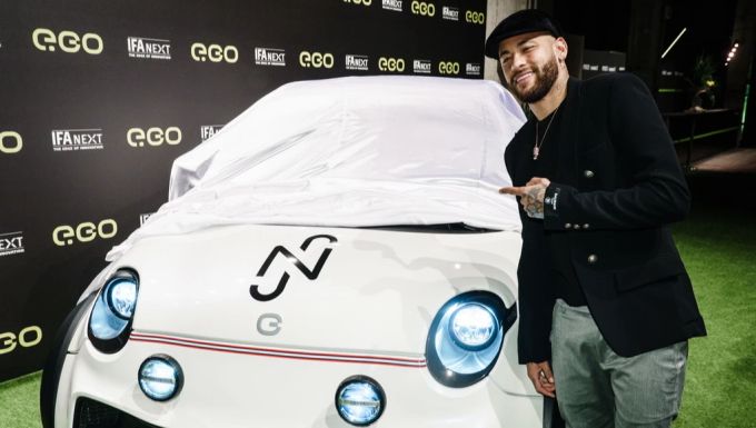 Neymar ist für «e.Go» Markenbotschafter. Neymar