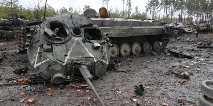 Russland hat im Ukraine-Krieg schon viele Panzer und Soldaten verloren. Ukraine Krieg