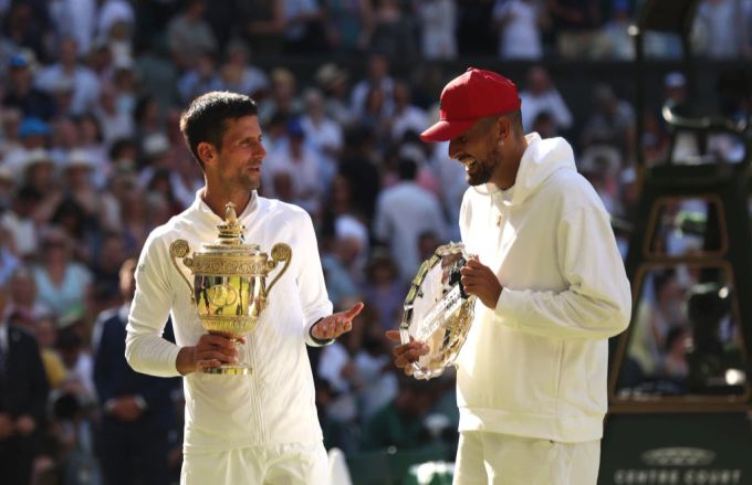 Novak Djokovic Nick Kyrgios