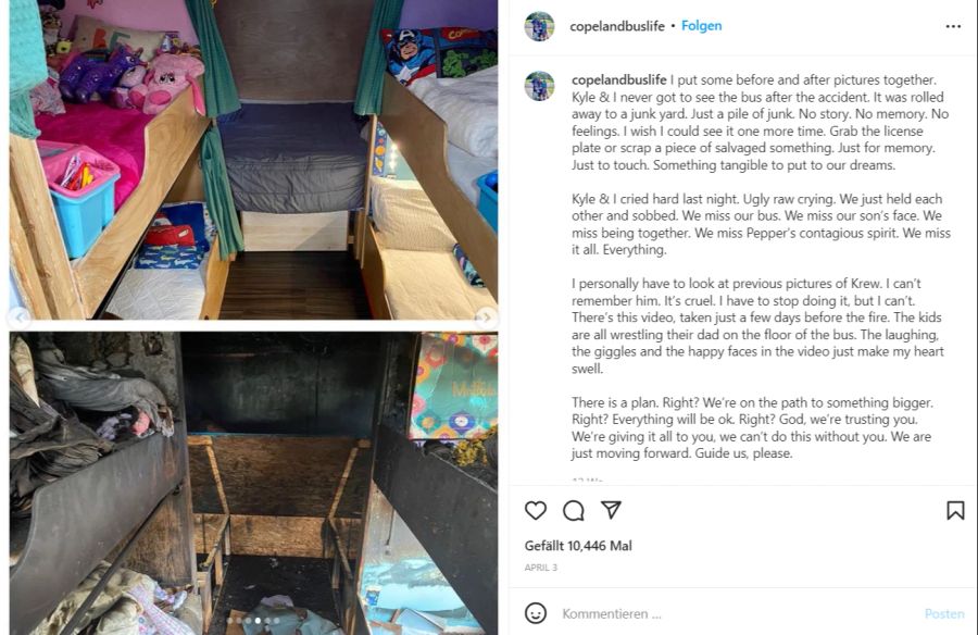 Dank der mutigen Rettungsaktion durch Vater Kyle überleben alle Familien-Mitglieder das Unglück.