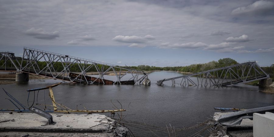 Ukraine Krieg Brücke