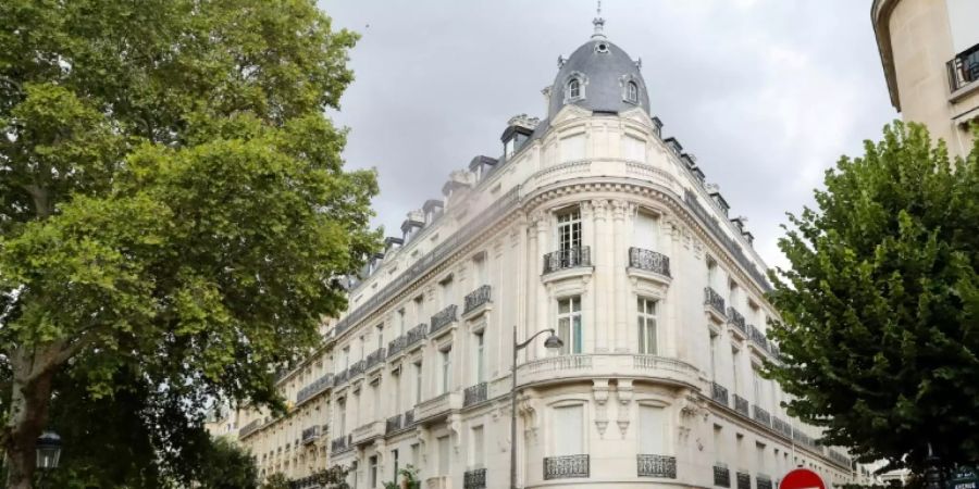 Epsteins Apartmentgebäude in der Avenue Foch in Paris