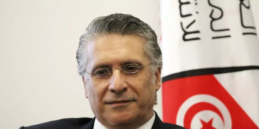 Präsidentschaftskandidat und Medienmogul Nabil Karoui