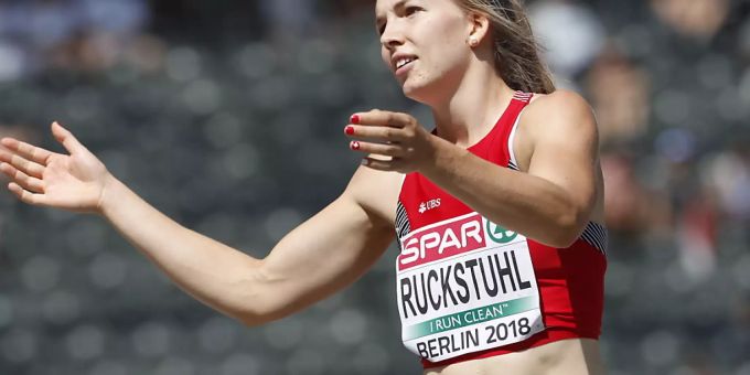 Hat für den zweiten Tag des Mehrkampf-Events in Götzis noch Potenzial: Siebenkämpferin Géraldine Ruckstuhl Hat für den zweiten Tag des Mehrkampf-Events in Götzis noch Potenzial: Siebenkämpferin Géraldine Ruckstuhl