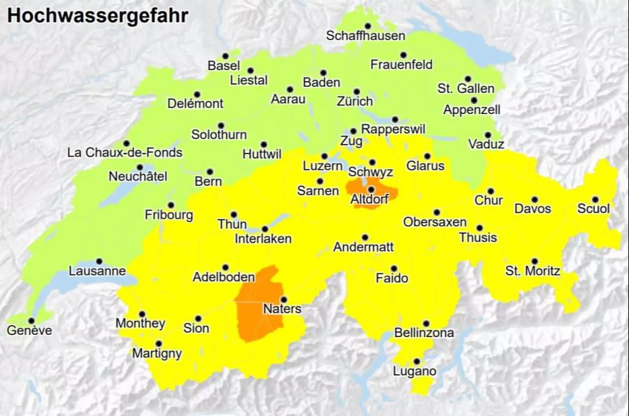 Hochwasser Gefahr