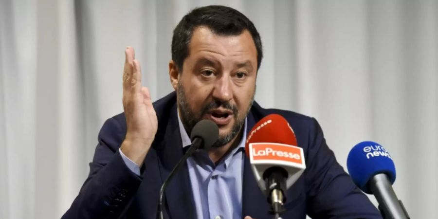 Italiens Innenminister Matteo Salvini