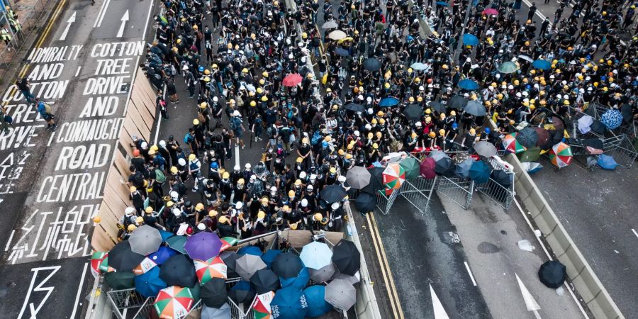 Proteste in Hongkong