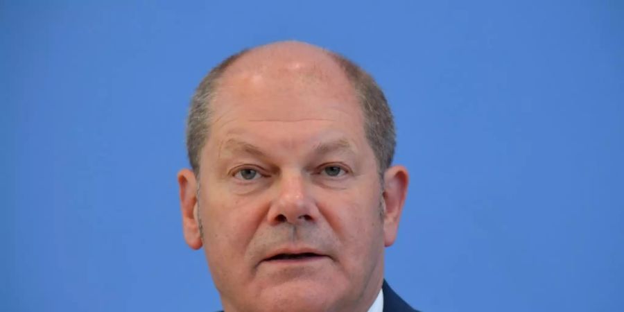 Bundesfinanzminister Scholz