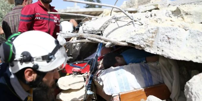 Weisshelme kritisieren Tatenlosigkeit der UNO in Idlib Weisshelme kritisieren Tatenlosigkeit der UNO in Idlib