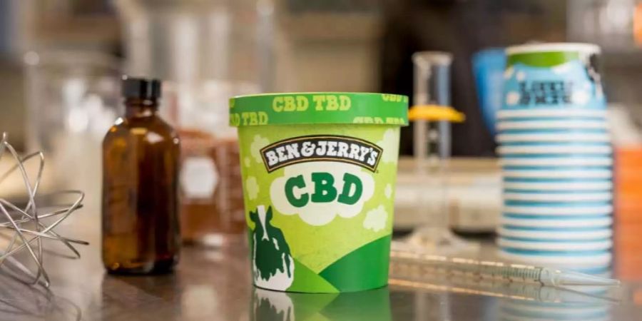 Ben & Jerry's cannabidiol eis