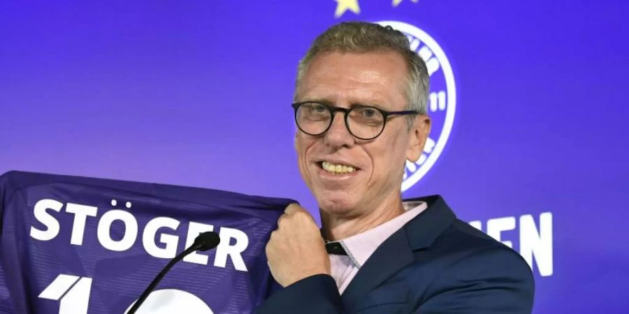 Zurück in Wien: Ex-Bundesliga-Coach Peter Stöger. Foto: Robert Jaeger/APA