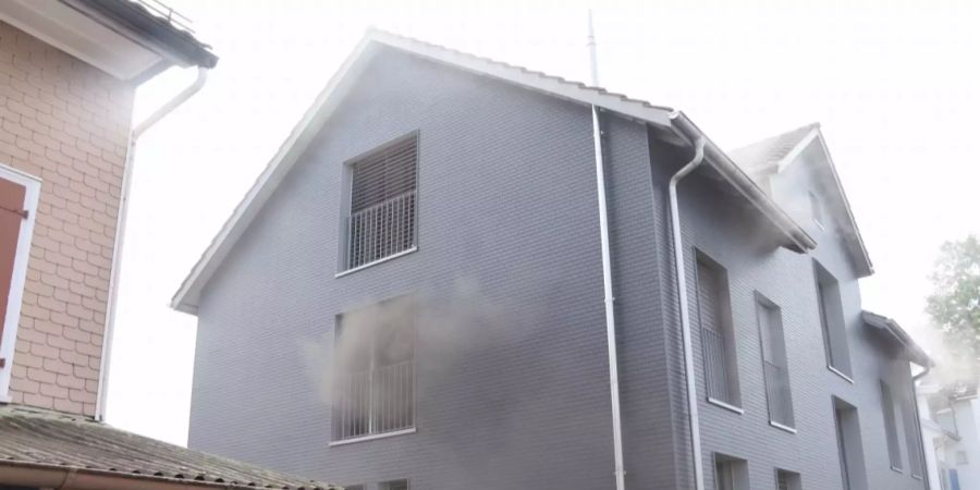Brand in einer Wohnung in Flawil