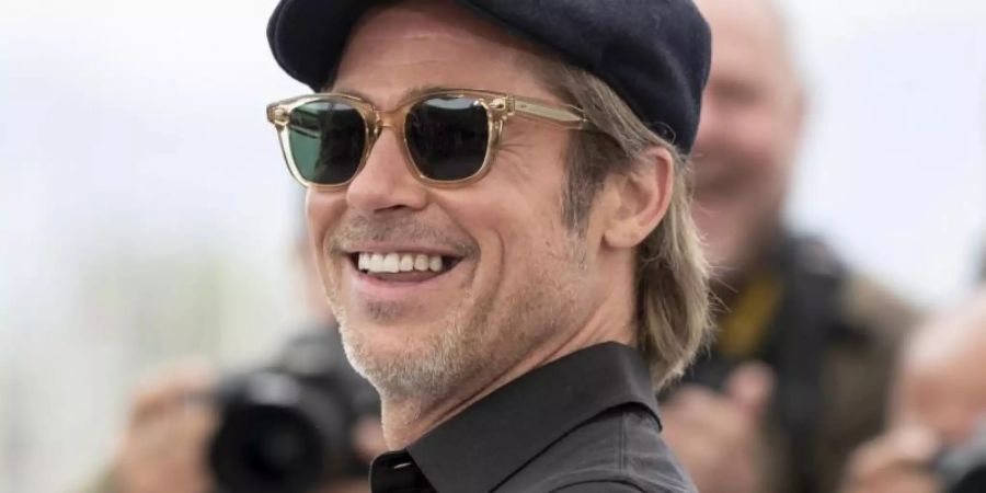 Brad Pitt bei der Premiere von "Once Upon a Time in Hollywood" in Cannes. Foto: Joel C Ryan