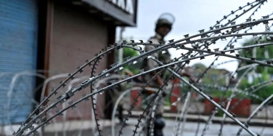Ausgangssperre im indischen Teil Kaschmirs