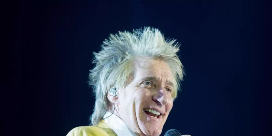 Der britische Sänger Rod Stewart gab sich offen. Foto: Rolf Vennenbernd