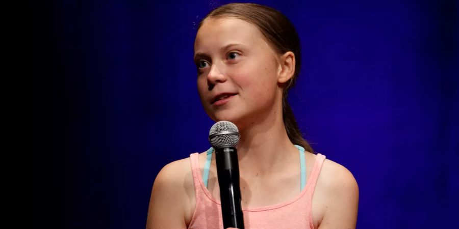 Greta Thunberg mit