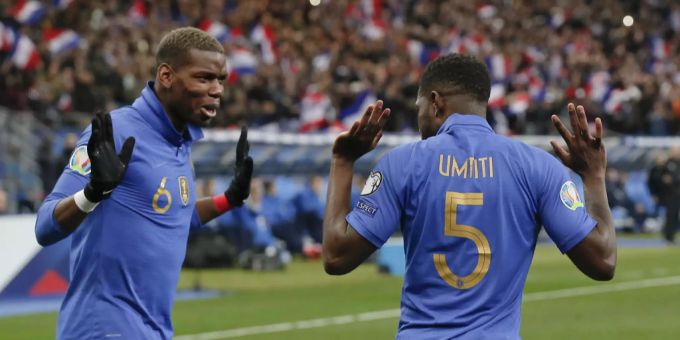 Die französische Fussballnationalmannschaft trifft in der Qualifikation zur Euro 2020 heute auf Albanien. Französische Fussballnationalmannschaft Euro 2020