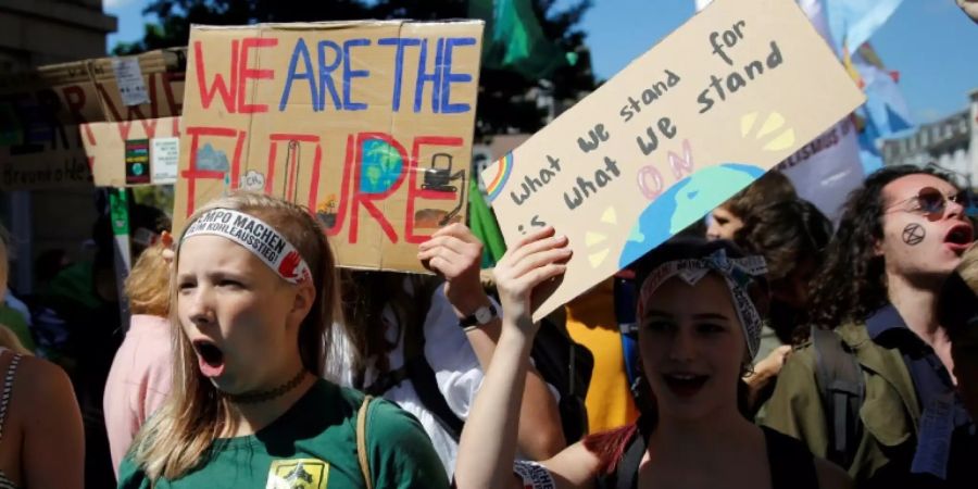 Grossdemo von Fridays for Future in Aachen