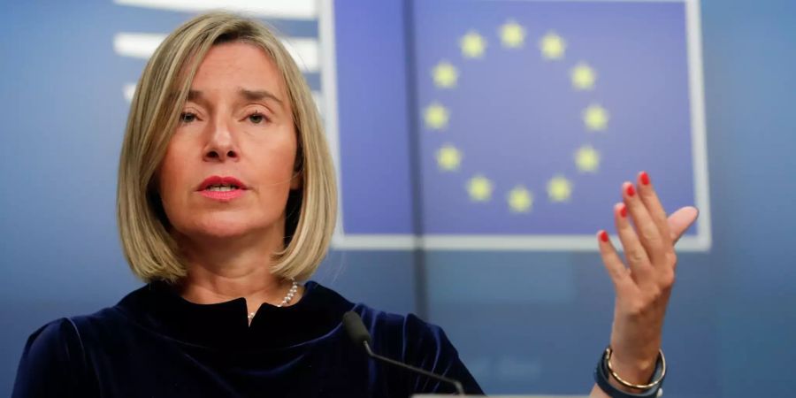 Federica Mogherini (Italien): Seit 2014 ist Mogherini hohe Vertreterin der EU für Aussen- und Sicherheitspolitik. Zuvor war sie kurzzeitig italienische Aussenministerin.