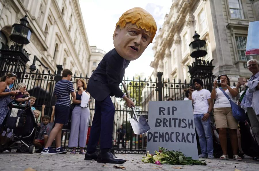 Downing Street Protest