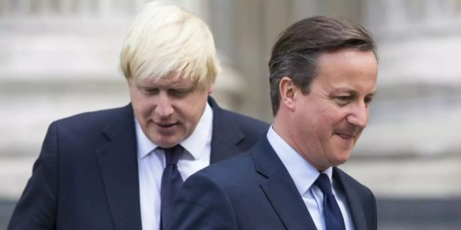 Boris Johnson David Cameron