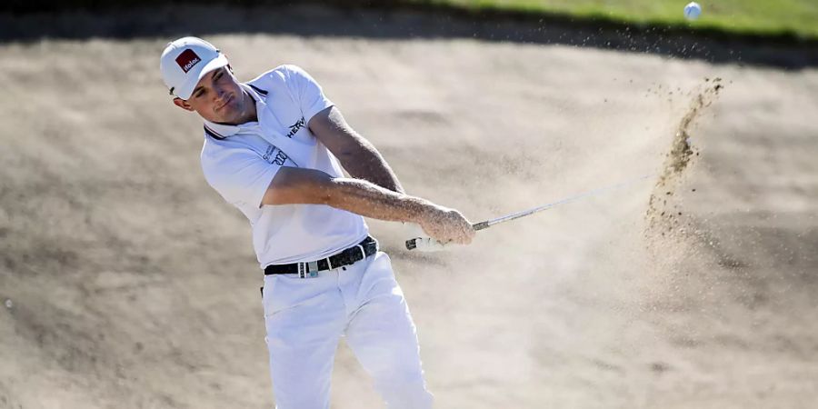 Joel Girrbach kämpft um eine gute Position im europäischen Golf
