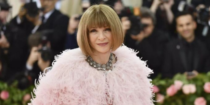 Anna Wintour ist die legendäre Chefin der US-«Vogue». anna wintour melania trump