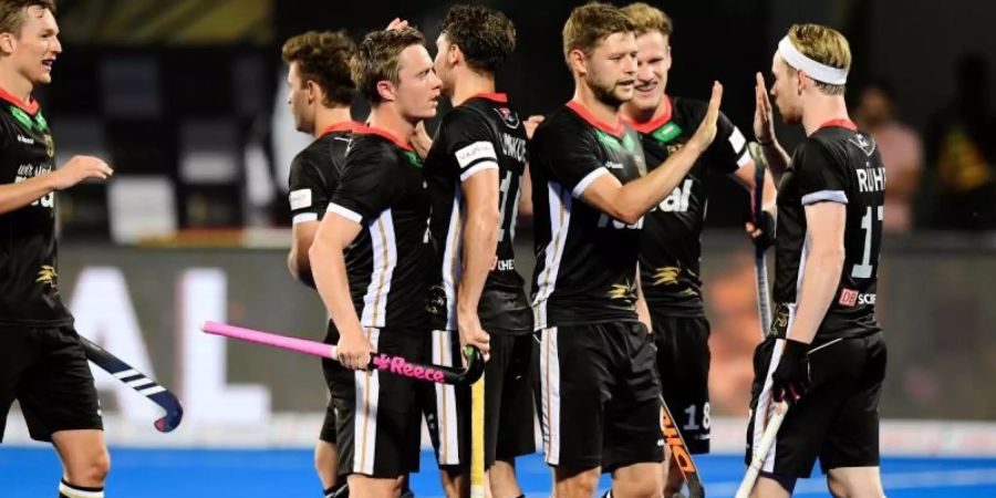 Der zweite EM-Test ist der deutschen Hockey-Nationalmannschaft geglückt. Foto: Frank Uijlenbroek/Worldsportpics