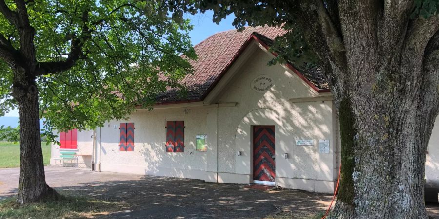 Das Schützenhaus in Utzenstorf.