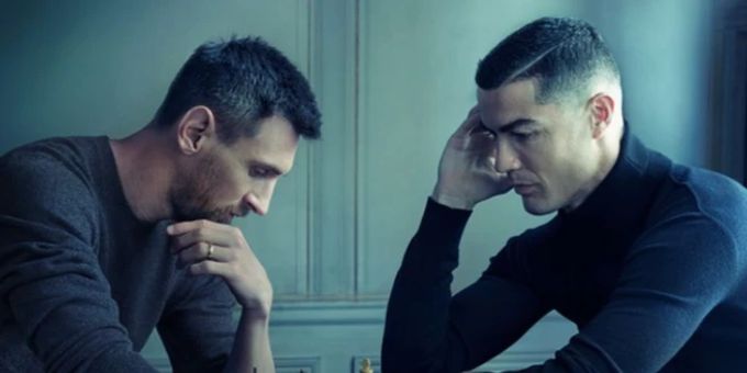 Louis Vuitton - Messi und Ronaldo werben gemeinsam für Modemarke