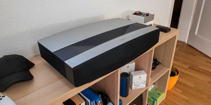 Das Design de Xgimi Aura ist definitiv Geschmackssache. Xgimi Aura