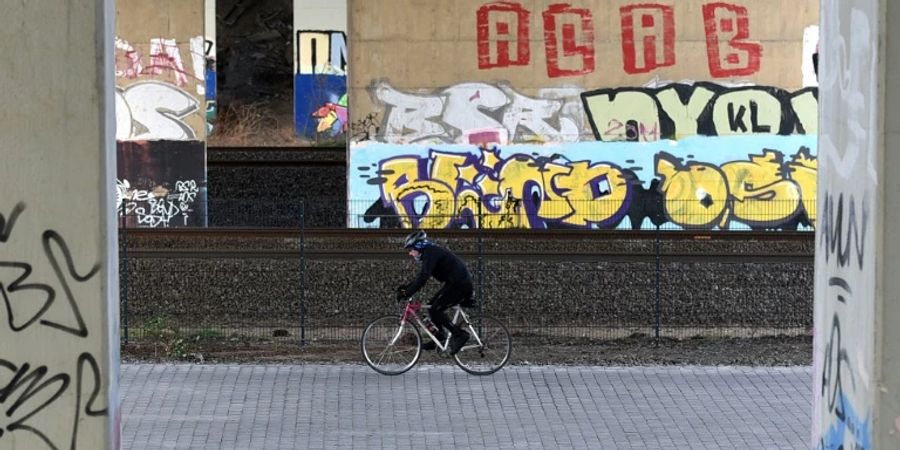 Strassenszene in Mülheim/Ruhr