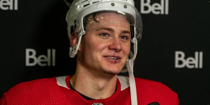 Eishockey-Profi Tim Stützle spielt seine dritte NHL-Saison. Eishockey-Profi Tim Stützle spielt seine dritte NHL-Saison.