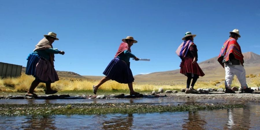 Quelle des Silalas in Bolivien