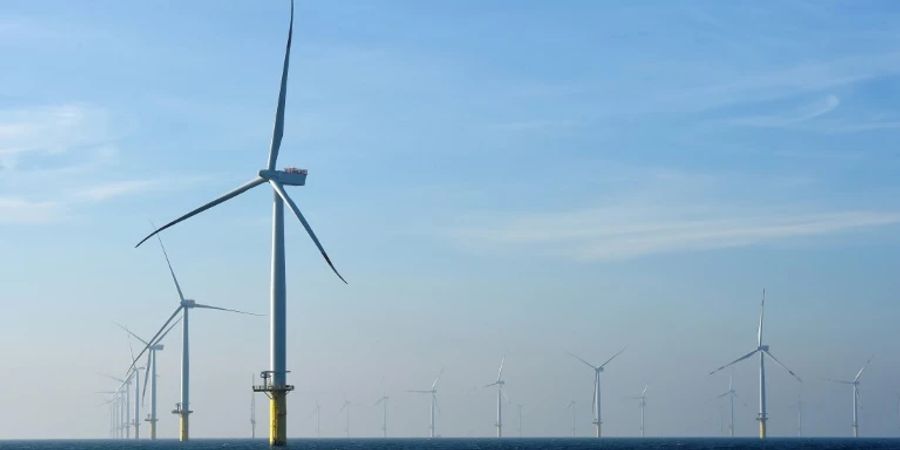 Windpark in der Nordsee