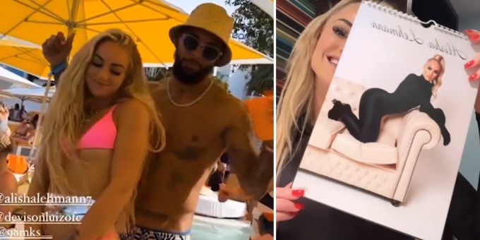 Ex war eifersüchtig - Hier zeigt Alisha Lehmann ihren Trennungsgrund